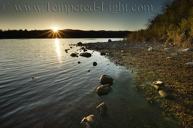 Lake Britton Sunset