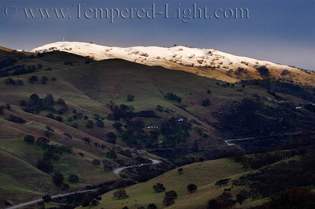 Snowcapped Livermore Hills