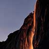 Last Light on Horsetail Fall