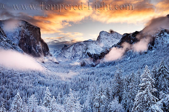 Winter Storm Breaks at Dawn