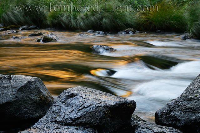 Sunrise Reflected, Burney Creek