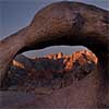 Mobius Arch with Mt. Whitney at Dawn