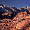 Lone Pine Peak and Mt. Whitney from Alabama Hills