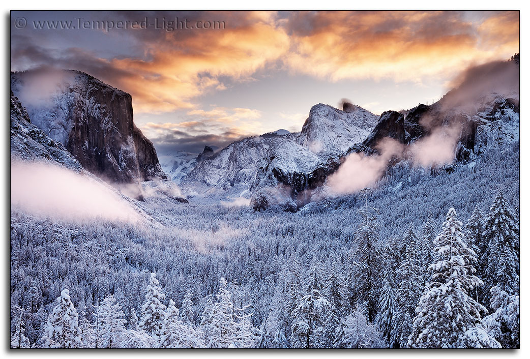 Winter Storm Breaks at Dawn