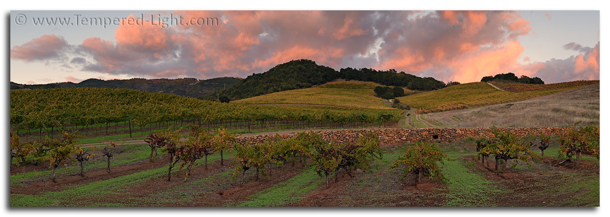 Monte Rosso Autumn Sunset