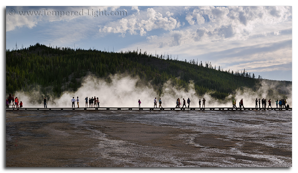 Boardwalk at Grand Prismatic Spring