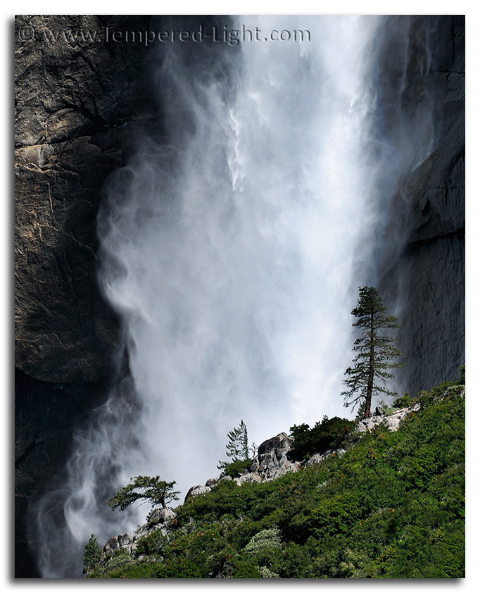 At the Base of Upper Yosemite Falls