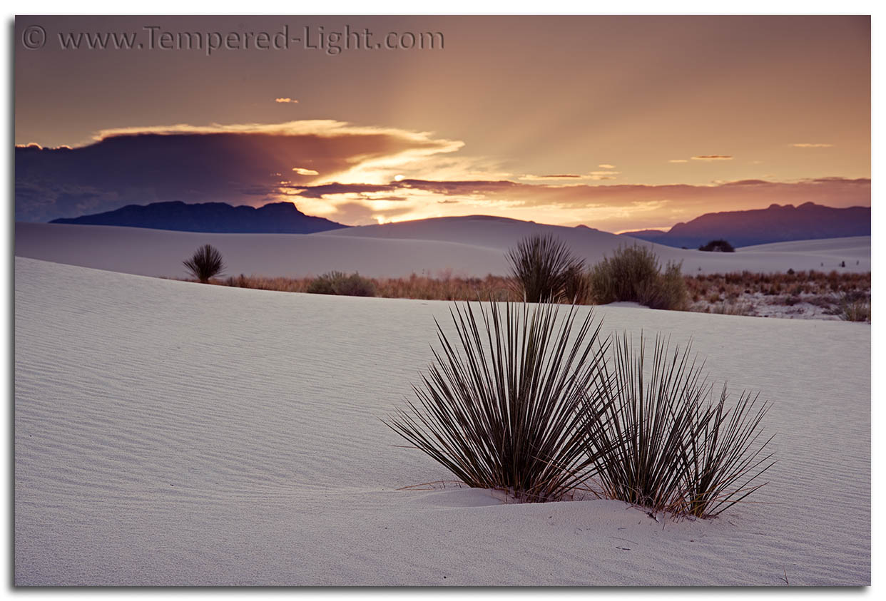 White Sands Sunset