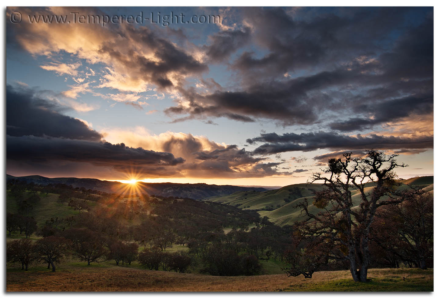 Del Valle Stormy Sunset