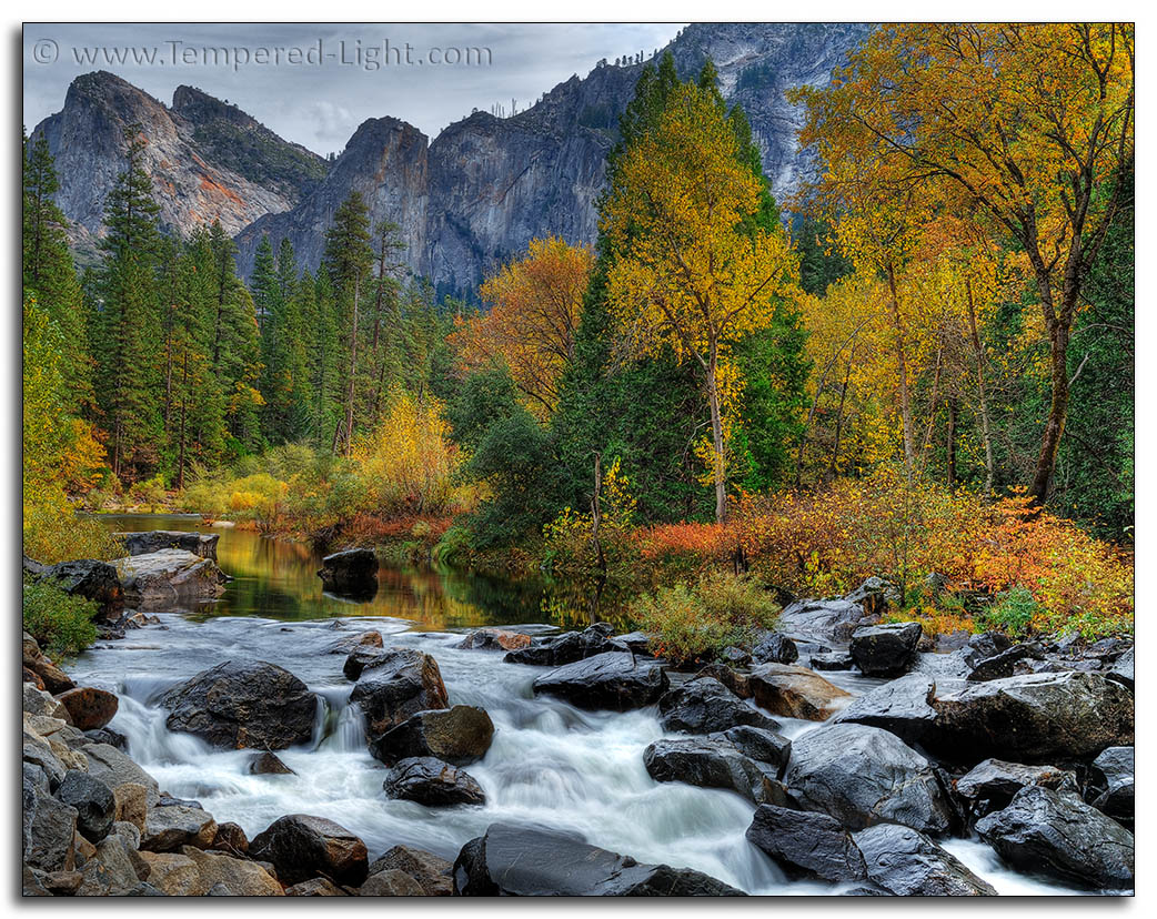 Merced Canyon in Autumn