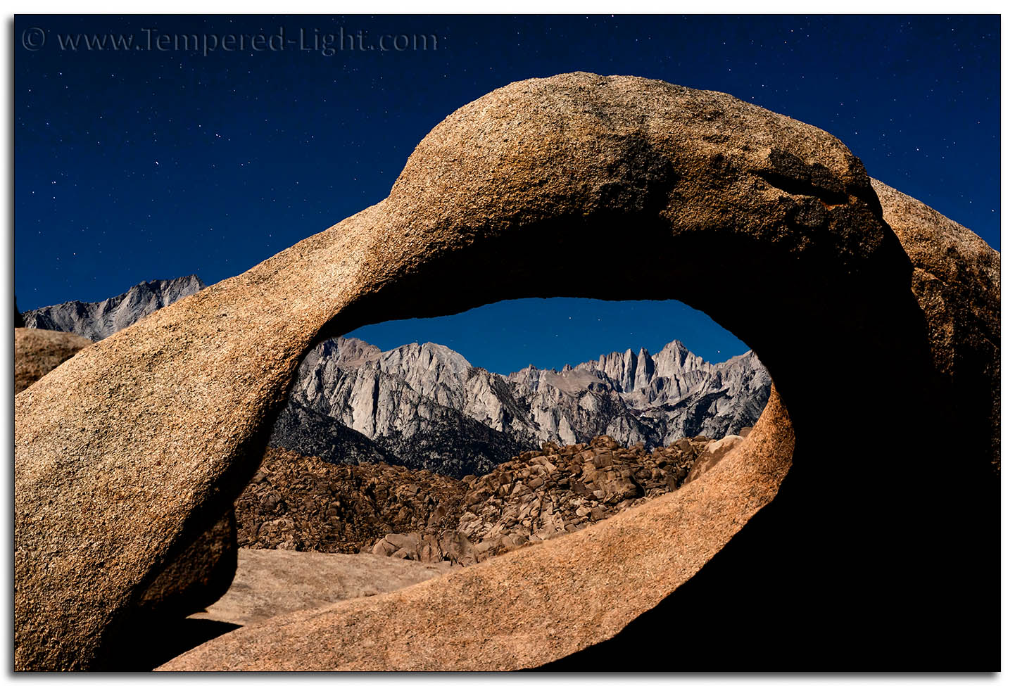 Mobius Arch by Moonlight